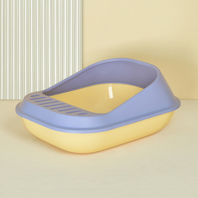 Kutija za mačji pijesak Poluzatvoreni mačji WC Lopata za uklanjanje fecesa Službenik protiv prskanja Kutija za mačji pijesak Kutija za mačke Kutija za mačke Kutija za kućne ljubimce