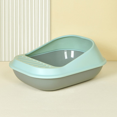 Kutija za mačji pijesak Poluzatvoreni mačji WC Lopata za uklanjanje fecesa Službenik protiv prskanja Kutija za mačji pijesak Kutija za mačke Kutija za mačke Kutija za kućne ljubimce