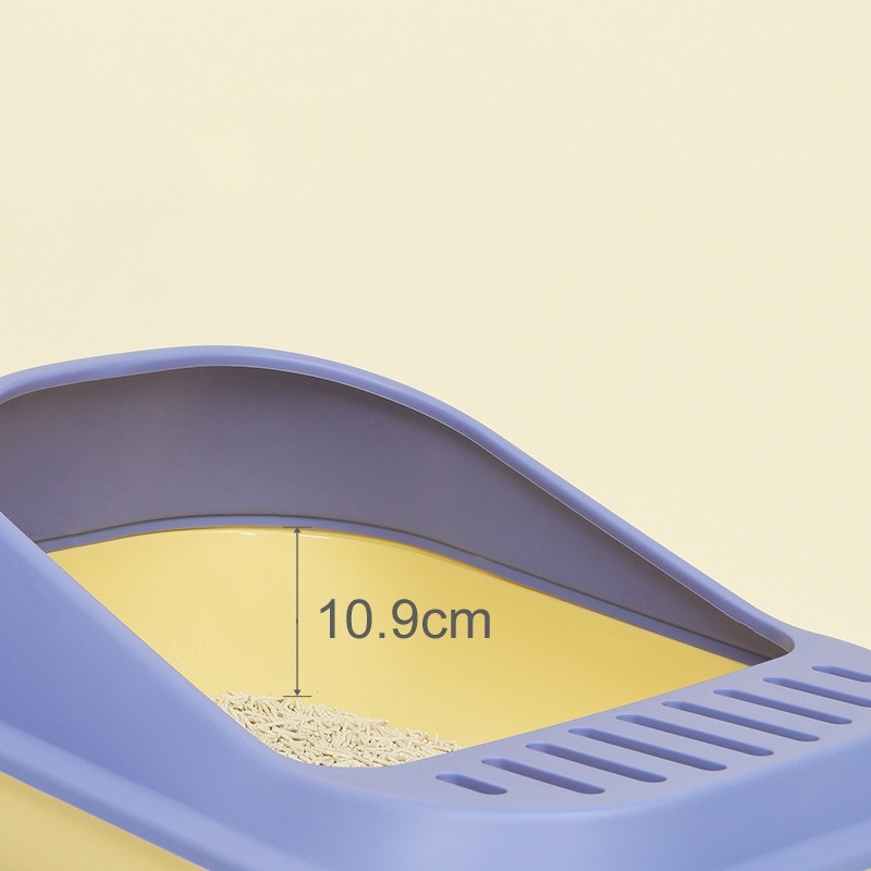 Kutija za mačji pijesak Poluzatvoreni mačji WC Lopata za uklanjanje fecesa Službenik protiv prskanja Kutija za mačji pijesak Kutija za mačke Kutija za mačke Kutija za kućne ljubimce