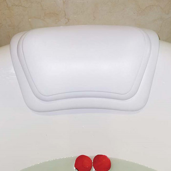 Μαξιλάρι μπανιέρας Βεντούζα μπάνιου Μαλακό μαξιλάρι γενικής χρήσης Μπανιέρα μπανιέρας Προσκέφαλο Αξεσουάρ στήριξης λαιμού πλάτης σπίτι Μαύρο