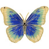 Nove emajlirane igle za broš s leptirima za žene Luksuzni kaput Ovratnik za odijelo Insekt Metalni šal Kopča Dodaci Modni nakit Pokloni