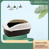 Kaķu un mājdzīvnieku smilšu kaste, neslīdoša bļoda, atkārtoti lietojama daļēji slēgta smilšu kaste, smilšu kaste kaķiem, paplāte, pārnēsājams ceļojumu pisuārs, ūdensizturīgs