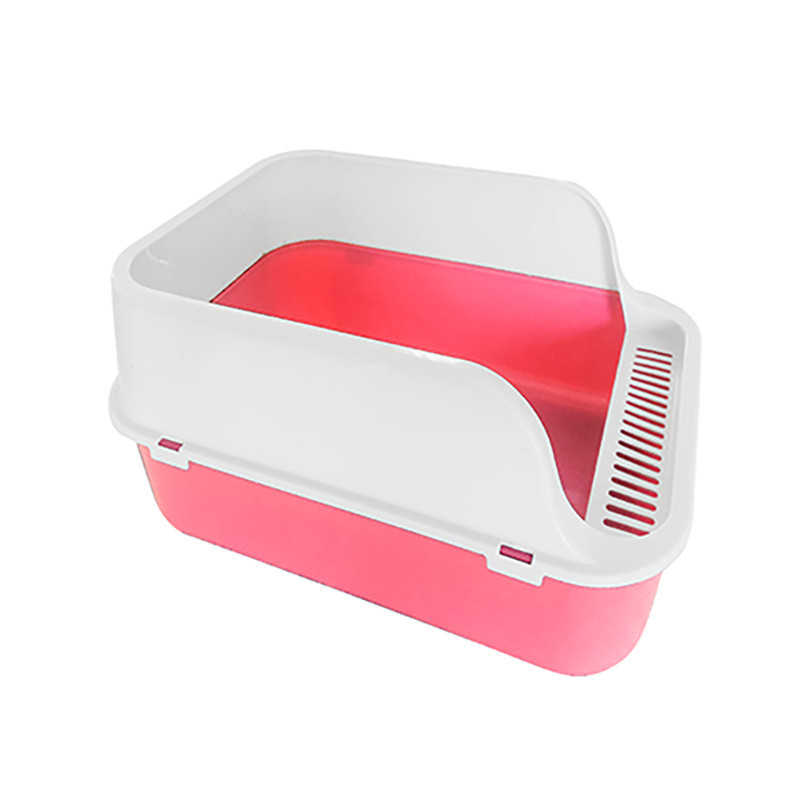 Kaķu un mājdzīvnieku smilšu kaste, neslīdoša bļoda, atkārtoti lietojama daļēji slēgta smilšu kaste, smilšu kaste kaķiem, paplāte, pārnēsājams ceļojumu pisuārs, ūdensizturīgs