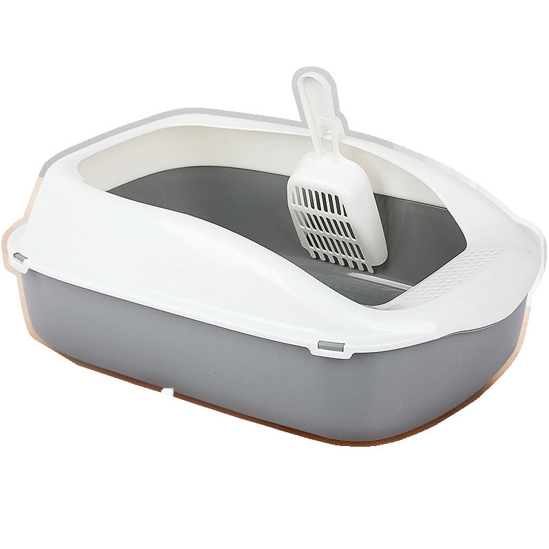 Kaķu un mājdzīvnieku smilšu kaste, neslīdoša bļoda, atkārtoti lietojama daļēji slēgta smilšu kaste, smilšu kaste kaķiem, paplāte, pārnēsājams ceļojumu pisuārs, ūdensizturīgs