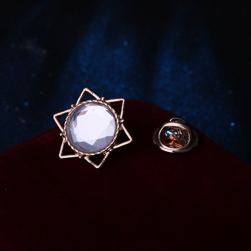 Korejski modni metalni mini zvijezda broš igle za rever vještački dijamant odijelo ovratnik košulje nakit broševi za žene odjevni dodaci