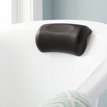 СПА възглавница за баня Неплъзгаща се облегалка за глава за вана Меки водоустойчиви възглавници за баня с вендузи Лесни за почистване Аксесоари за баня
