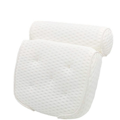 Jastuk za kupanje Ergonomski jastuk za kadu za vrat Jastuk za glavu i ramena s mrežom za potporu za vrat i leđa Kućni kupaonski pribor