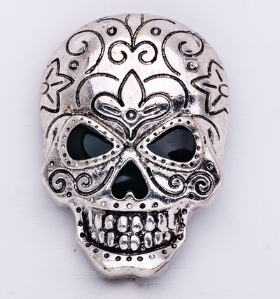 Vintage Grimace Punk izrezbareni broš Noć vještica Lubanja Rever Odijelo Bedž košulje Nakit Broševi za zabave za žene Muškarci Dodaci