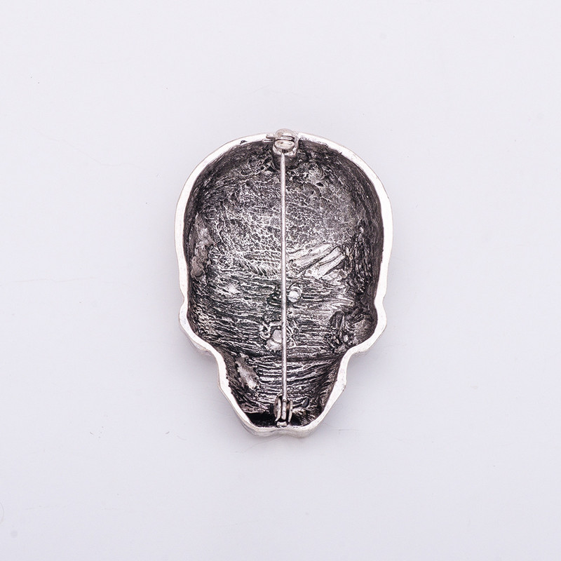 Vintage Grimace Punk izrezbareni broš Noć vještica Lubanja Rever Odijelo Bedž košulje Nakit Broševi za zabave za žene Muškarci Dodaci