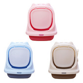 Prijenosna zatvorena kutija za mačji pijesak Zaštita od prskanja Lako čišćenje Kućica za kućne ljubimce Noćna posuda WC umivaonik s kućištem za lopatu Skriveno