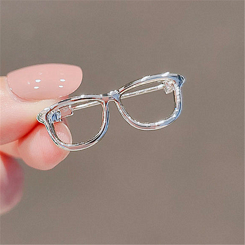 Slatke naočale Broševi Korejsko modno muško odijelo Igle za kragnu košulje Ženski pulover Korsaž Značka Luksuzni nakit Dodaci