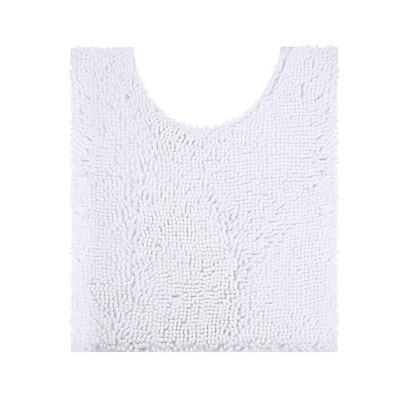 Olanly WC prostirka od šenile u obliku slova U, upijajuća, mekana, plišana podna prostirka za kupaonicu, protivklizna podloga za tuširanje, prostirka za kadu