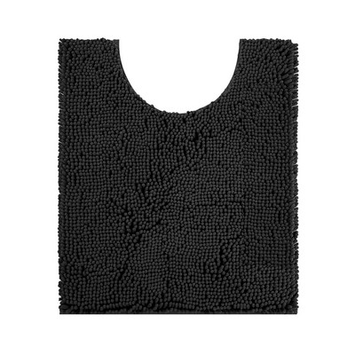 Olanly WC prostirka od šenile u obliku slova U, upijajuća, mekana, plišana podna prostirka za kupaonicu, protivklizna podloga za tuširanje, prostirka za kadu