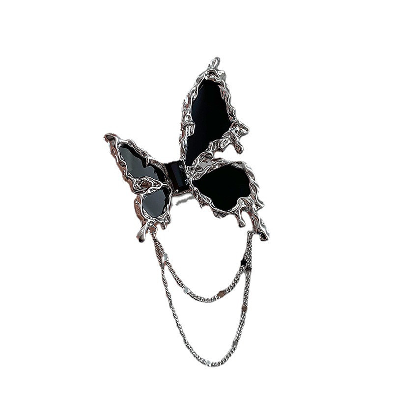 Modes kristāla tauriņu saktas sievietēm Pušķu ķēdes atloka piespraudes Uzvalks Žetons Ballīte Kāzu Apģērbi Aksesuāri Rotaslietas Dāvanas