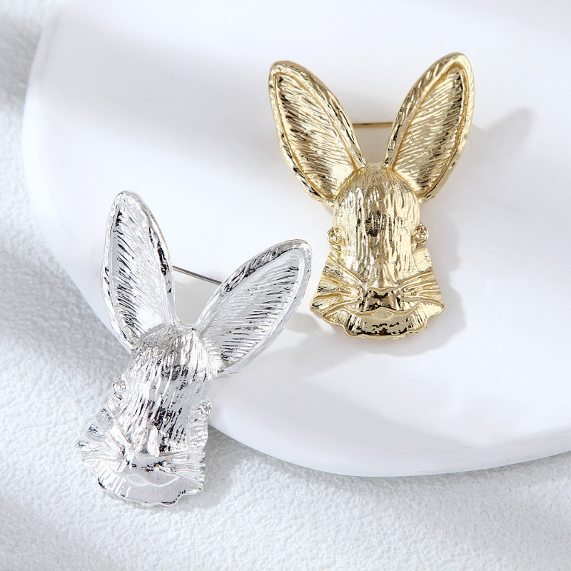 Jauki Zaķa saktas piespraudes Metāla karikatūra Metāla Dzīvnieku Atloks Piespraude Šalle Sprādze Uzvalks Žetons Piespraudes sievietēm Vīriešiem Aksesuāri Dāvanas