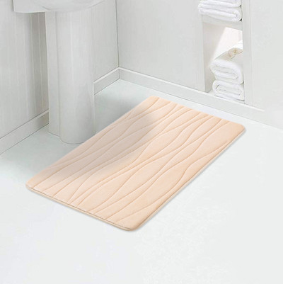 Olanly upijajuća kupaonska prostirka Debeli neklizajući tepih za tuširanje Podne podloge koje se mogu prati u stroju Dekoracija doma Meka prostirka za kupanje od memorijske pjene
