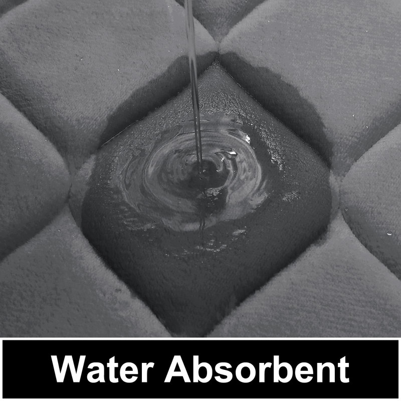 Olanly upijajuća kupaonska prostirka Debeli neklizajući tepih za tuširanje Podne podloge koje se mogu prati u stroju Dekoracija doma Meka prostirka za kupanje od memorijske pjene