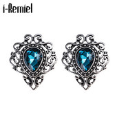 Novi vintage kristalni broš igla Kapljice vode broševi šuplja košulja kaput značka ovratnik rever igla darovi za muškarce i žene nakit