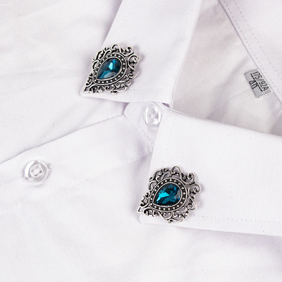 Novi vintage kristalni broš igla Kapljice vode broševi šuplja košulja kaput značka ovratnik rever igla darovi za muškarce i žene nakit