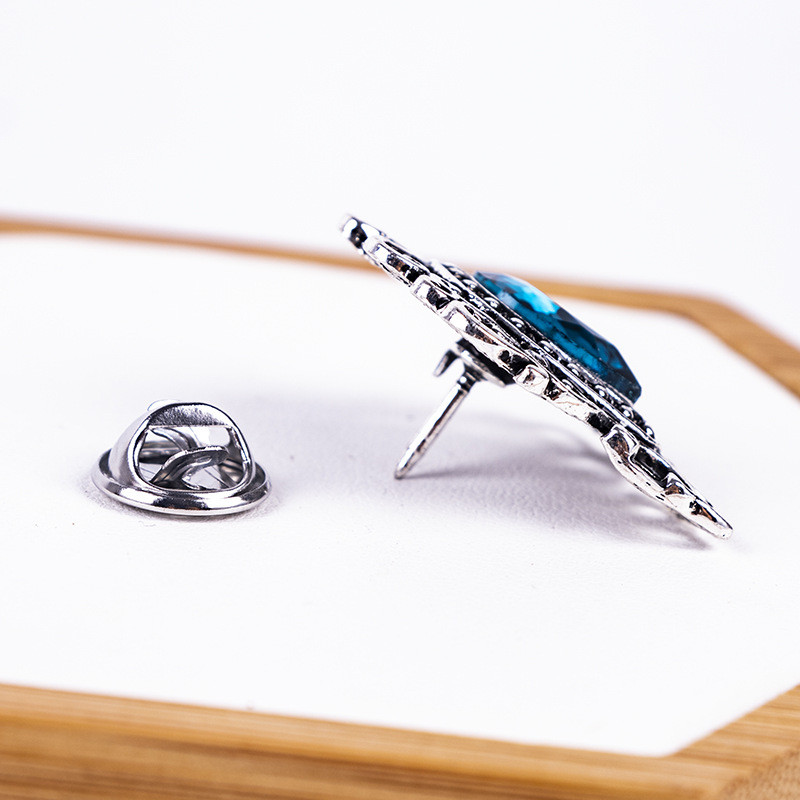 Novi vintage kristalni broš igla Kapljice vode broševi šuplja košulja kaput značka ovratnik rever igla darovi za muškarce i žene nakit