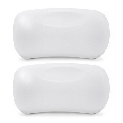 Fypo vannas spilvens ūdensizturīgs vannas spilvens ar piesūcekņiem Home Spa relax Mīksts un sabiezināts galvas balsta spilvens Vannas istabas aksesuāri