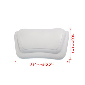 Μαξιλάρι μπανιέρας μπάνιου Μαλακό άνετο μαξιλάρι γενικής χρήσης Μπανιέρα μπανιέρας Αντιολισθητικό προσκέφαλο Λαιμός πλάτη για σαλόνι τουαλέτας