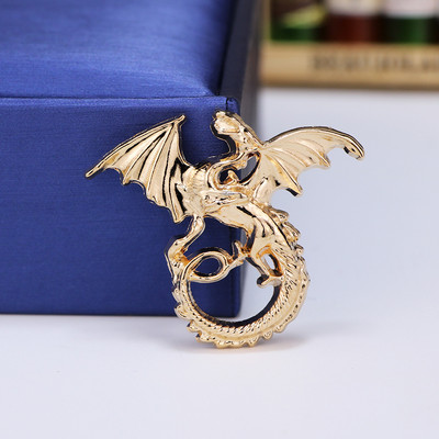Nova vintage igla za broš zmajeva krila, metalne igle za životinjske ogrlice, broševi za ležerne zabave, darovi za žene i muškarce, dodaci za nakit