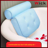 3D vannas spilvens neslīdošs ar piesūcekni skārienjutīgs spilvens vannas spilvens neslīdošs mājas vannas vanna vannas spilvens