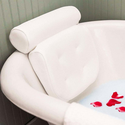 3D vannas spilvens neslīdošs ar piesūcekni skārienjutīgs spilvens vannas spilvens neslīdošs mājas vannas vanna vannas spilvens