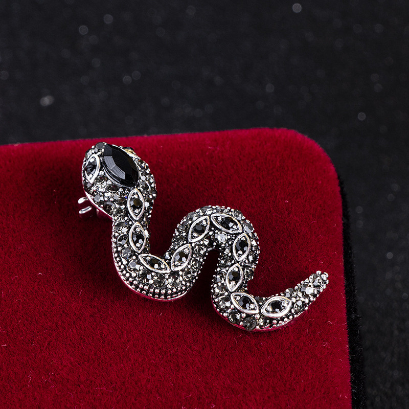Starinski metalni broševi sa životinjama, luksuzne zmije, vještački dijamant, značke za revere, broševi za muškarce, odijelo, ovratnik košulje, odjevni dodaci