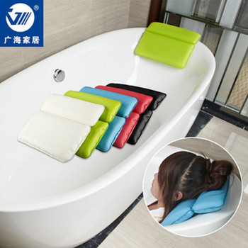 бежова спа възглавница зелена възглавница за баня синя възглавница за вана бяла голяма мека възглавница за баня