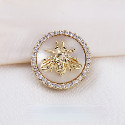 Nova životinjska sova, magnet, broš, cirkon, kamenčić, košulja, košulja, luksuzni broševi za muškarce i žene, nakit i dodaci