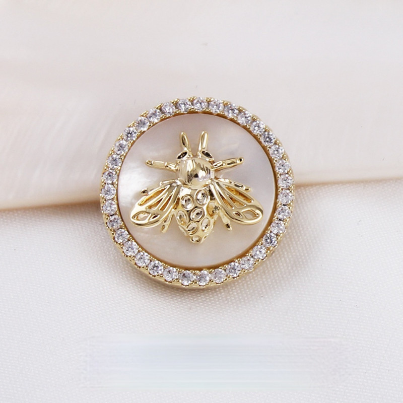 Nova životinjska sova, magnet, broš, cirkon, kamenčić, košulja, košulja, luksuzni broševi za muškarce i žene, nakit i dodaci