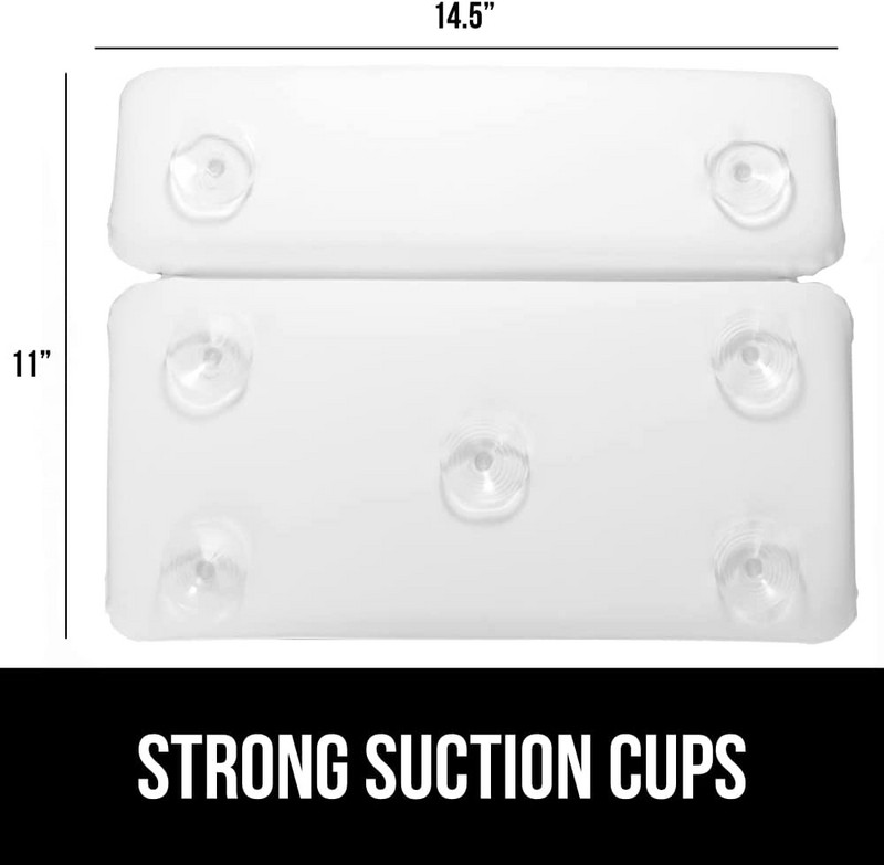 Luksuzni jastuk za kupanje Protuklizna Vodootporna kada Podrška za glavu i vrat Opuštanje Osnove za kupanje Podloga za kadu Dodatna oprema Whit