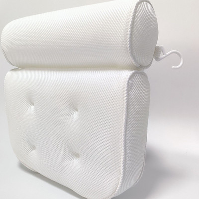 Mazgājams vannas spilvens 3/4D sieta vannas spilvens vannas istabas mērcēšanas piesūceknis Spilvens vannas spilvens SPA spilvens