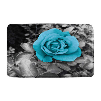 Crvena ruža Kupaonske prostirke Protuklizna Vinska cvjetna podloga za noge Valentinovo Otirač za spavaću sobu Kuhinja Pastoralno cvijeće Tepih Podna prostirka Kuća