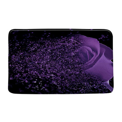 Crvena ruža Kupaonske prostirke Protuklizna Vinska cvjetna podloga za noge Valentinovo Otirač za spavaću sobu Kuhinja Pastoralno cvijeće Tepih Podna prostirka Kuća