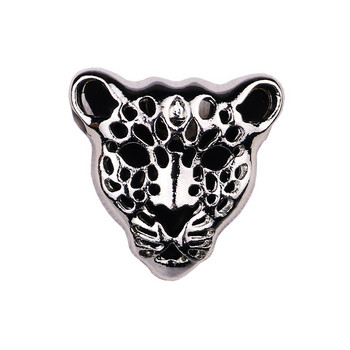 Νέο Metal Leopard Head Tiger Brooch Animal Badge Ανδρικό κοστούμι πουκάμισο καρφίτσες πέτο και καρφίτσες Vintage αξεσουάρ κοσμημάτων
