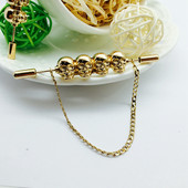 Broš broš broševi za igle muškarce trendi broš obložen kostur The New Hot Skull Engleska Ovratnik košulje rever Šipka za kravatu