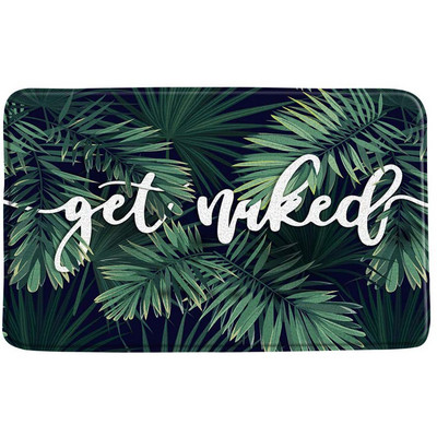 Zeleno lišće Prostirke za kupanje Protuklizne Tropske biljke Cvjetni jastučić za noge Flamingosi Otirač za spavaću sobu Cvjetni kuhinjski tepih Podna prostirka Kuća