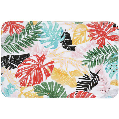 Zeleno lišće Prostirke za kupanje Protuklizne Tropske biljke Cvjetni jastučić za noge Flamingosi Otirač za spavaću sobu Cvjetni kuhinjski tepih Podna prostirka Kuća