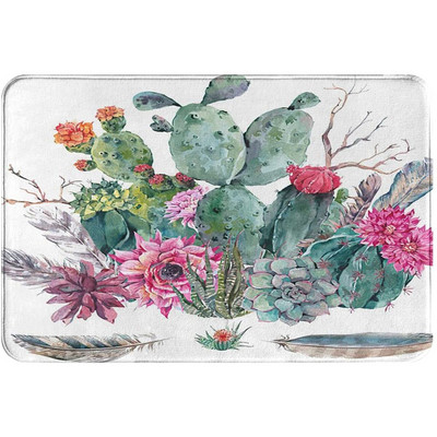 Zeleno lišće Prostirke za kupanje Protuklizne Tropske biljke Cvjetni jastučić za noge Flamingosi Otirač za spavaću sobu Cvjetni kuhinjski tepih Podna prostirka Kuća