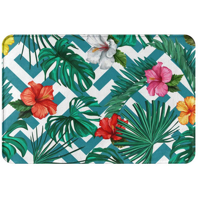 Zeleno lišće Prostirke za kupanje Protuklizne Tropske biljke Cvjetni jastučić za noge Flamingosi Otirač za spavaću sobu Cvjetni kuhinjski tepih Podna prostirka Kuća