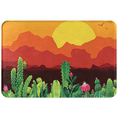 Zeleno lišće Prostirke za kupanje Protuklizne Tropske biljke Cvjetni jastučić za noge Flamingosi Otirač za spavaću sobu Cvjetni kuhinjski tepih Podna prostirka Kuća