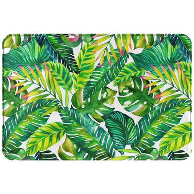 Zeleno lišće Prostirke za kupanje Protuklizne Tropske biljke Cvjetni jastučić za noge Flamingosi Otirač za spavaću sobu Cvjetni kuhinjski tepih Podna prostirka Kuća