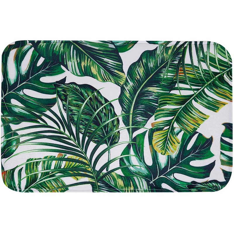 Zeleno lišće Prostirke za kupanje Protuklizne Tropske biljke Cvjetni jastučić za noge Flamingosi Otirač za spavaću sobu Cvjetni kuhinjski tepih Podna prostirka Kuća