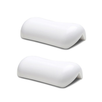 Νέο μαξιλάρι μπανιέρας SPA Λευκό αντιολισθητικό μαλακό αδιάβροχο μαξιλάρι σιλικόνης με βεντούζα που καθαρίζεται εύκολα Αξεσουάρ μπάνιου σπιτιού