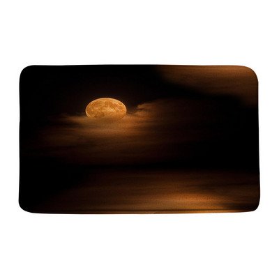 Ocean Prostirke za kupanje Egzotična plaža Palma Tropski prirodni krajolik Pejzaž Flanel Kupaonski dekor Tepisi Neklizajuća podloga Otirači