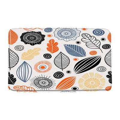 Tropske biljke Cvijeće Prostirka za kupaonicu Sažetak Šareno lišće Umjetnički dekori za kupaonicu Tepisi Neklizajuća podloga Unutarnji vanjski Otirač Tepih