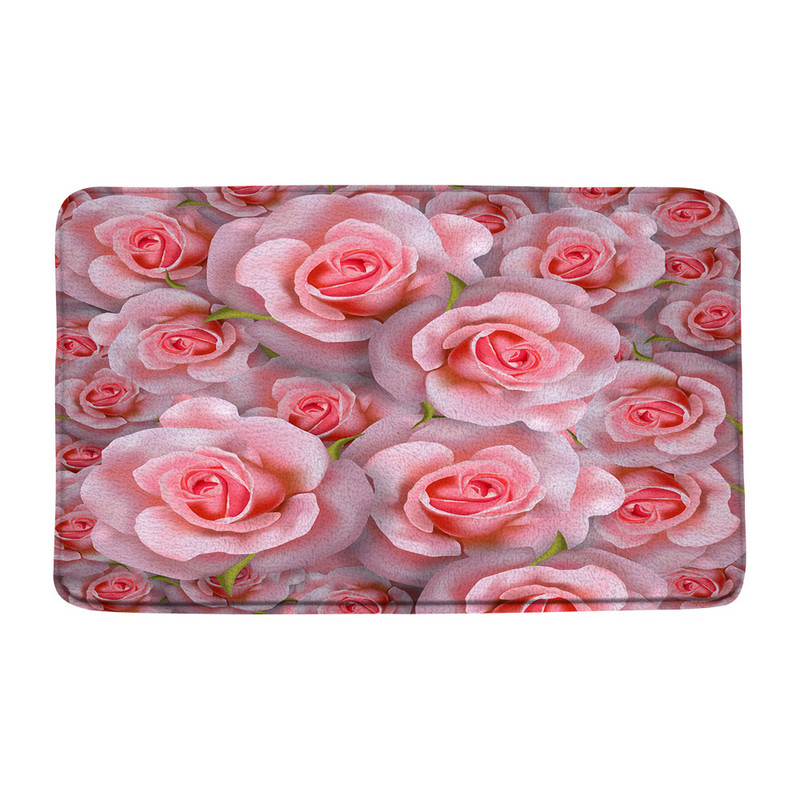 Tropske biljke Cvijeće Prostirka za kupaonicu Sažetak Šareno lišće Umjetnički dekori za kupaonicu Tepisi Neklizajuća podloga Unutarnji vanjski Otirač Tepih